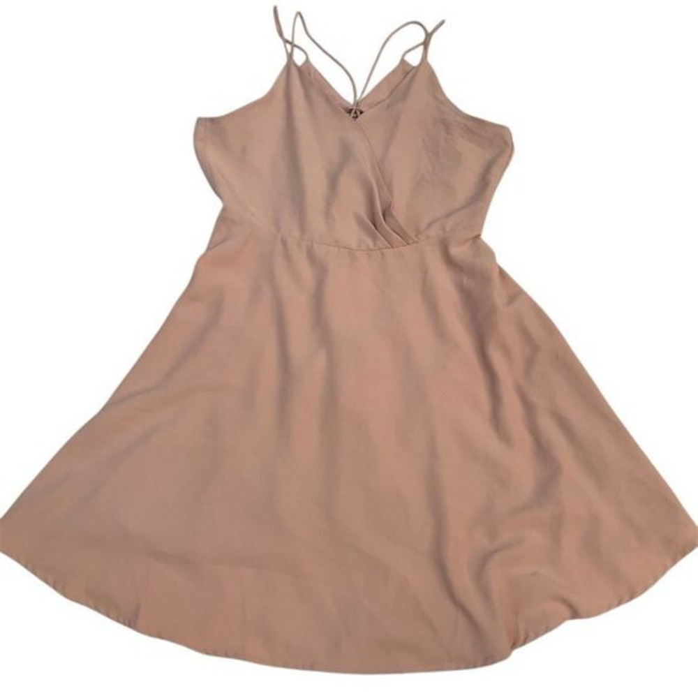 Alterd State Women's Pink Spaghetti-Strap short Length Dress Size M Casual